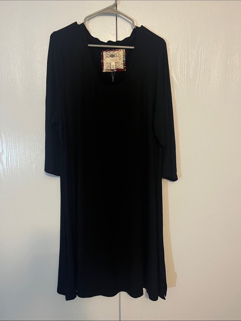Cupio Black Trapeze Dress